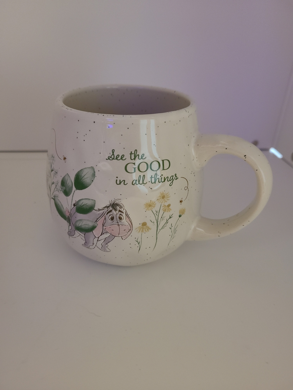 'See the Good In All Things' Eeyore, Pooh, Piglet, & Tigger Ceramic Mug